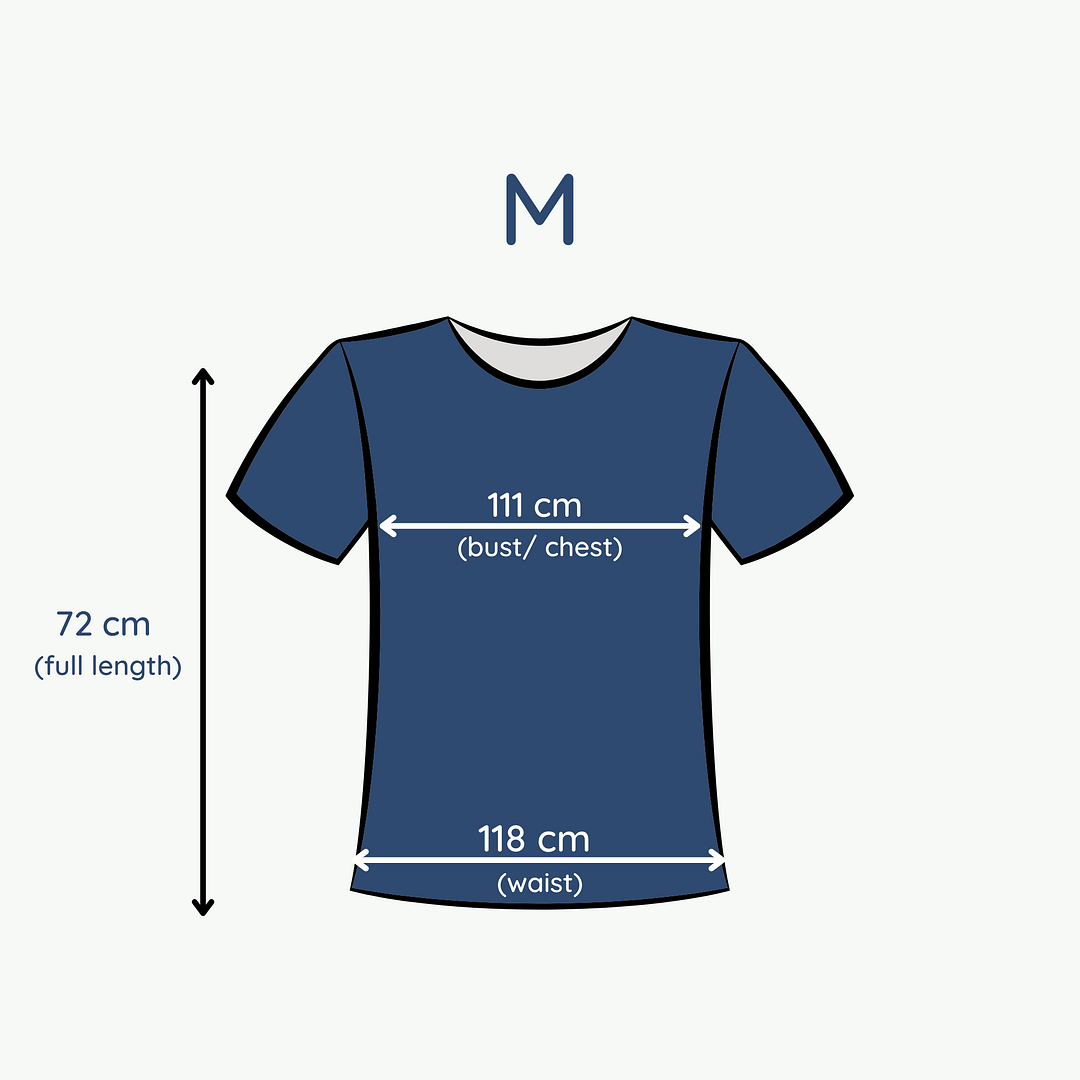 Scrubd Size Guide - M