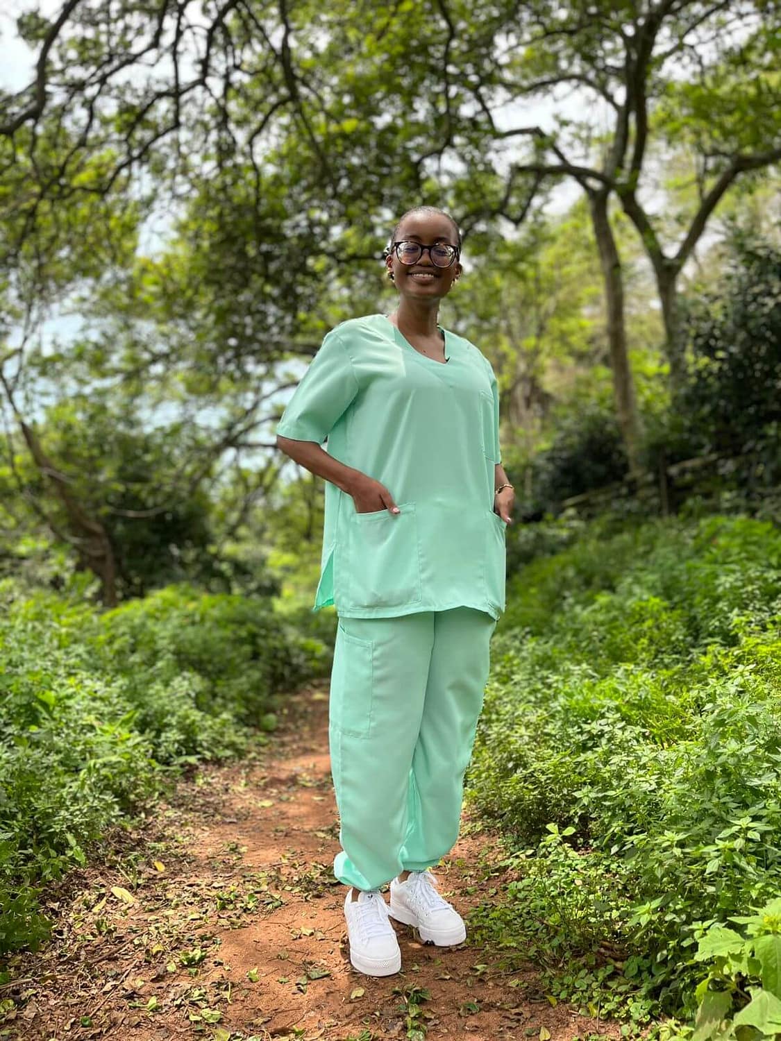 Mint scrub top Scrubd Medical Scrubs for Sale 1