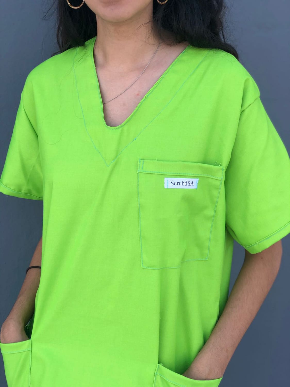 Sublime Green scrub top Scrubd Medical Scrubs for sale 1