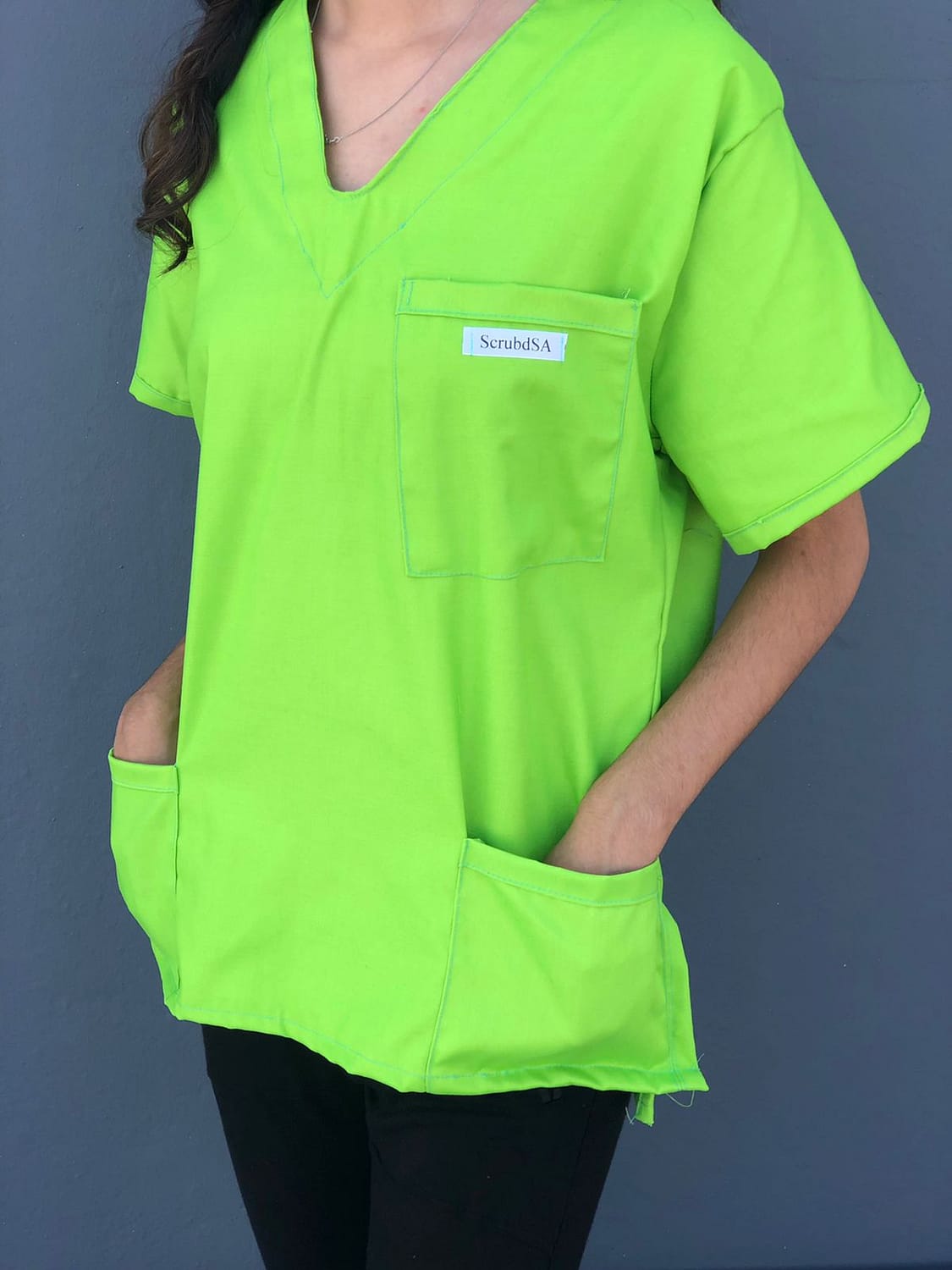 Sublime Green scrub top Scrubd Medical Scrubs for sale 1